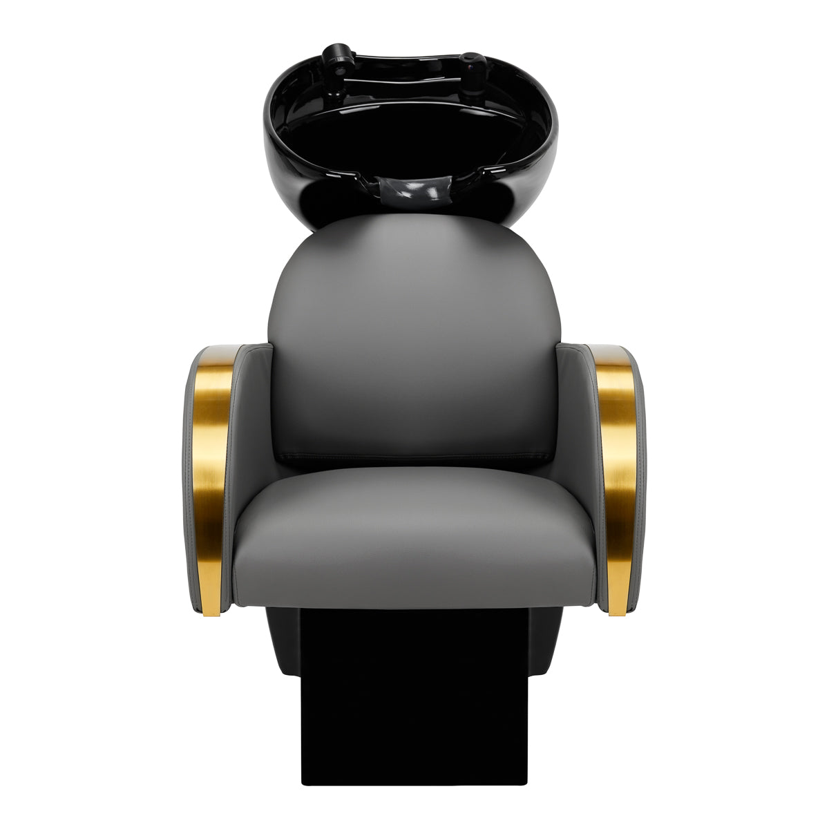 Gabbiano Malaga zlatá šedá kadeřnická mycí box