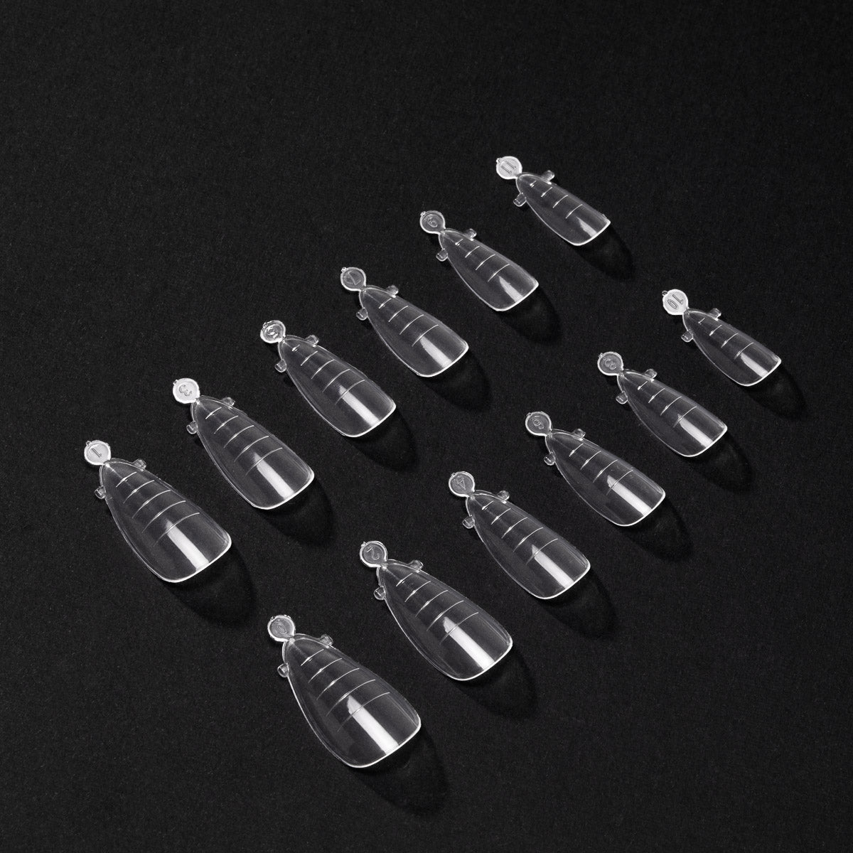 OCHO NAILS horní formy almond 120 ks.