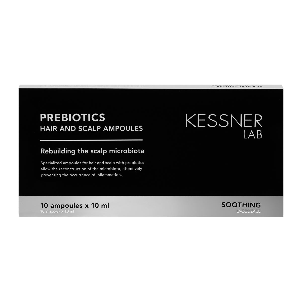 KESSNER LAB Prebiotic ampule pro pokožku hlavy a vlasy 10 x 10 ml