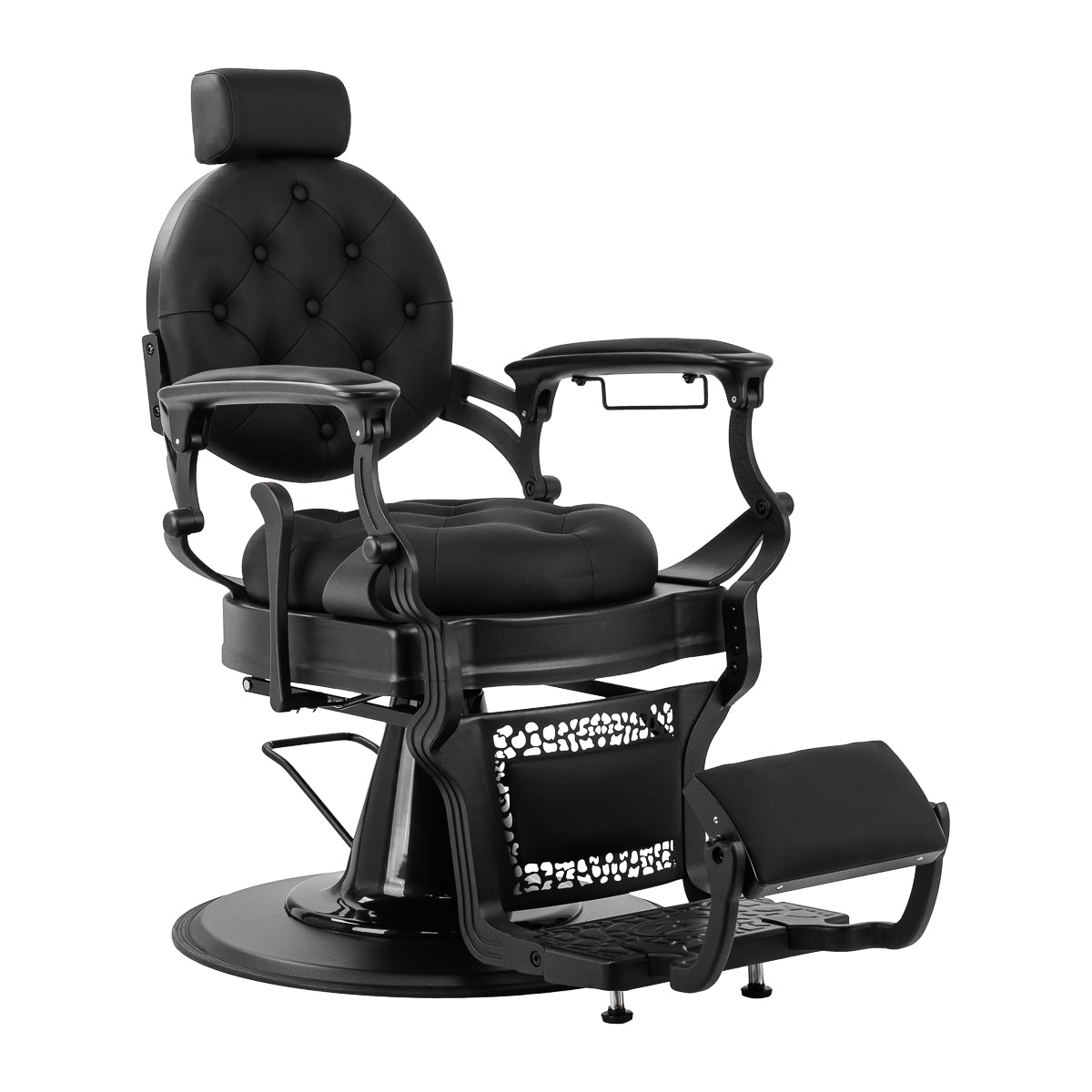 Holičské křeslo Gabbiano Niccolo černé