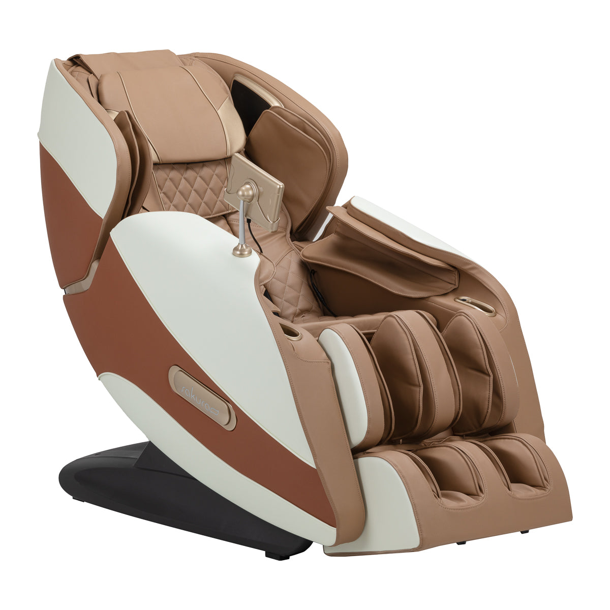 Sakura Luxury 808 massage chair white and beige