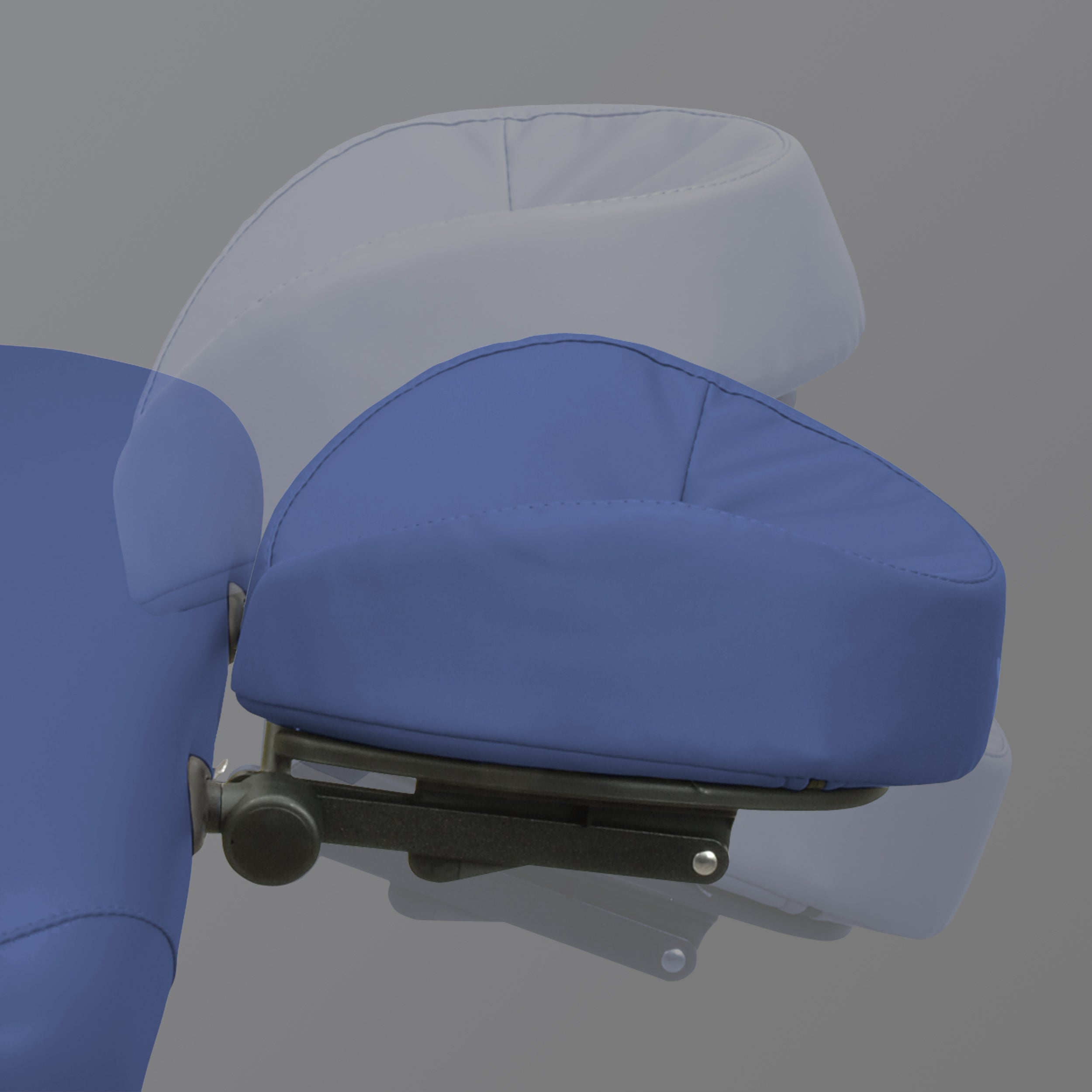 Massage Table Panda Light Wood 70 Vinyl Flex K012 Navy Blue