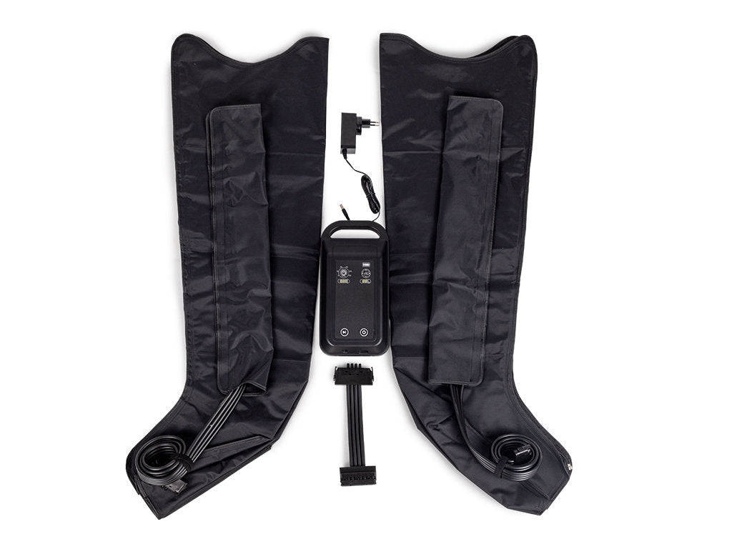 Simple-4 device for lymphatic drainage and pressotherapy, 4-chamber