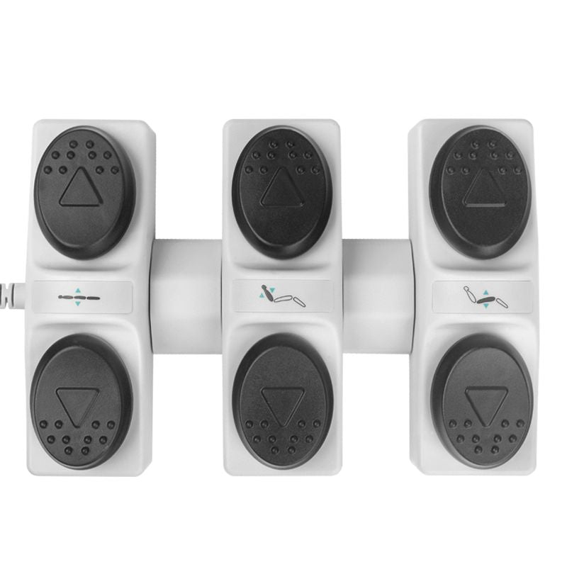 Foot drive for azzurro seat 3 motors