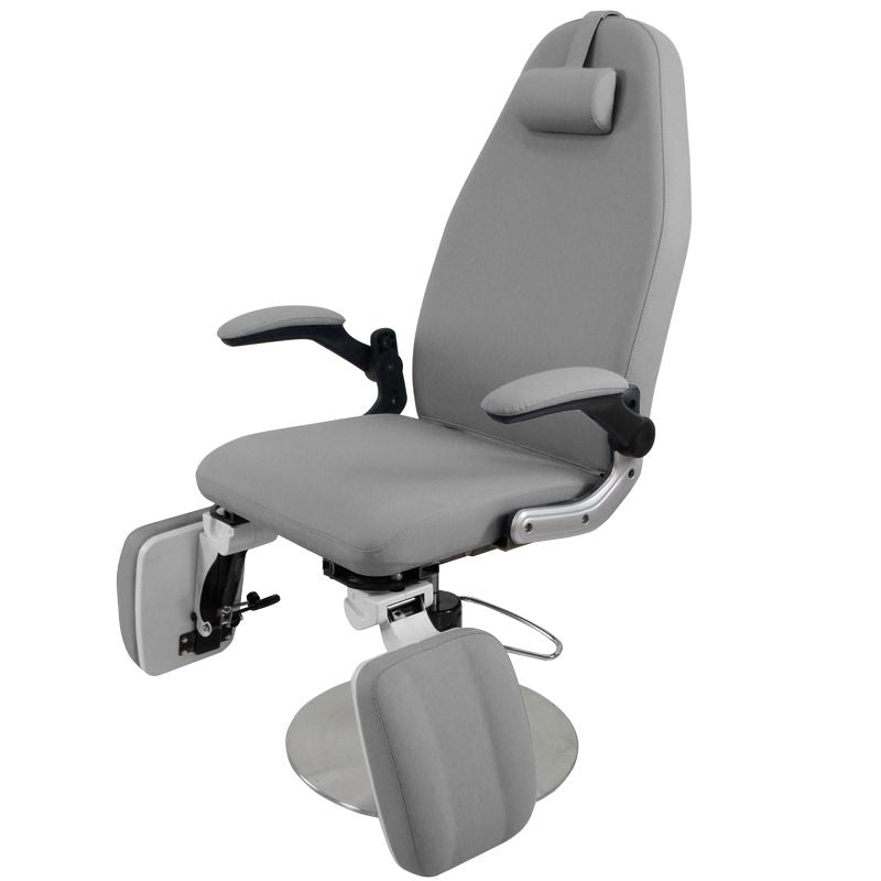 Hydraulic podiatry chair azzurro 713a gray