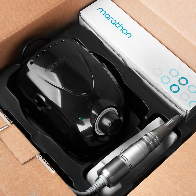 Saeyang bruska na nehty Marathon 3 Champion černá + H200