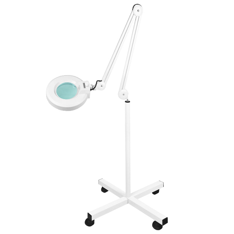 S4 LED magnifier lamp + LED tripod reg. light intensity