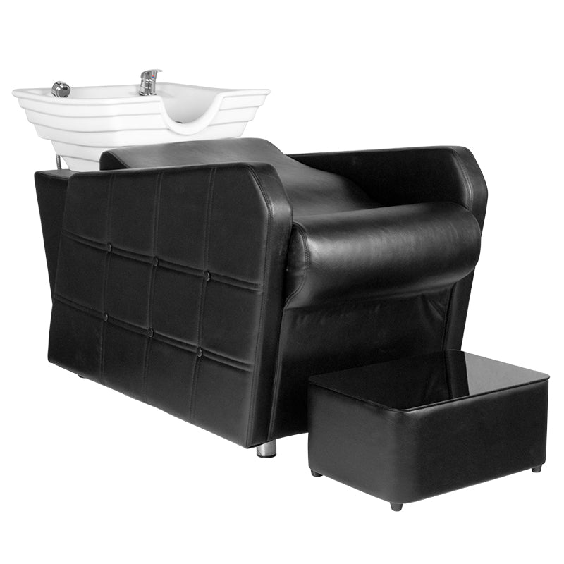 Hair system hsb07 hairdressing wash unit black