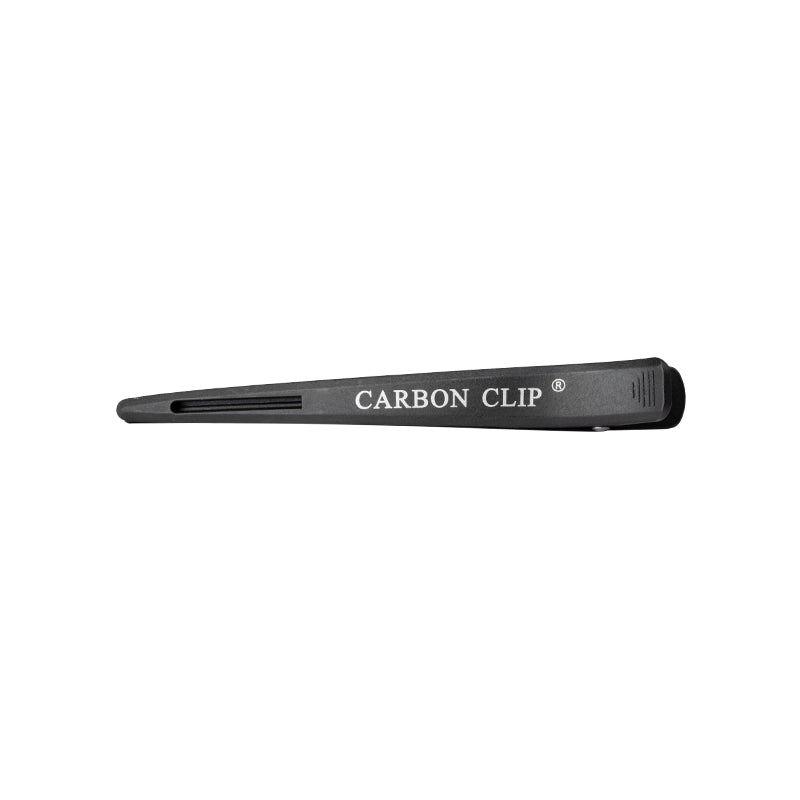 Kadeřnické spony Carbon E-15 6 ks. 11,5 cm černé
