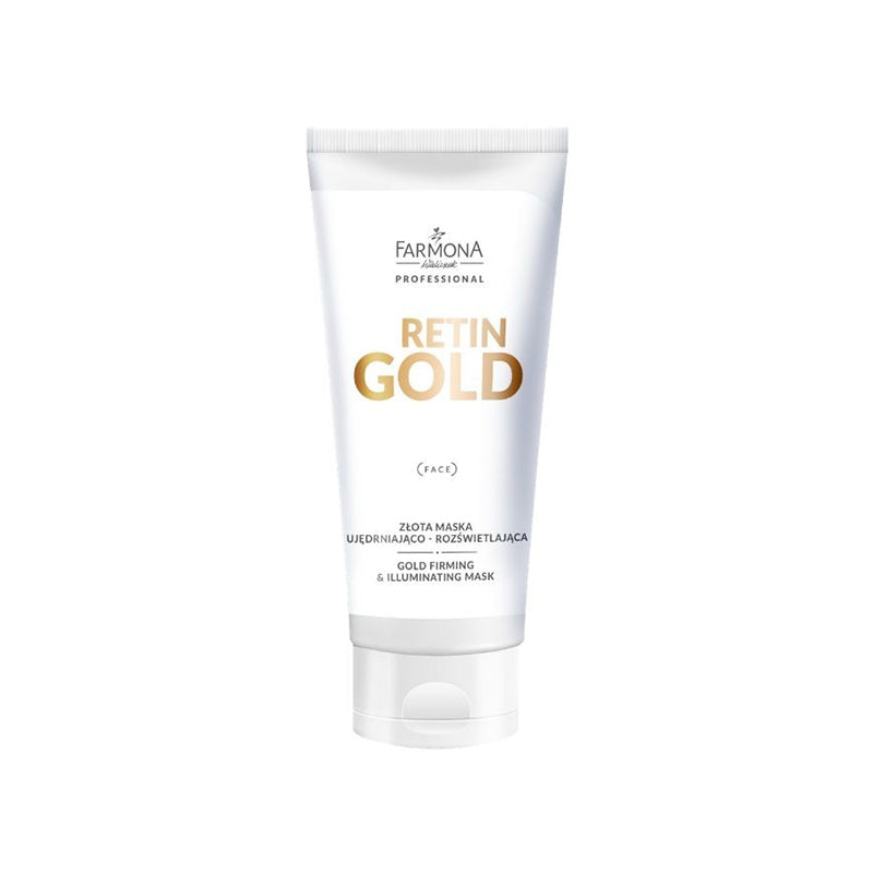 Farmona retin gold golden firming and brightening mask 200ml