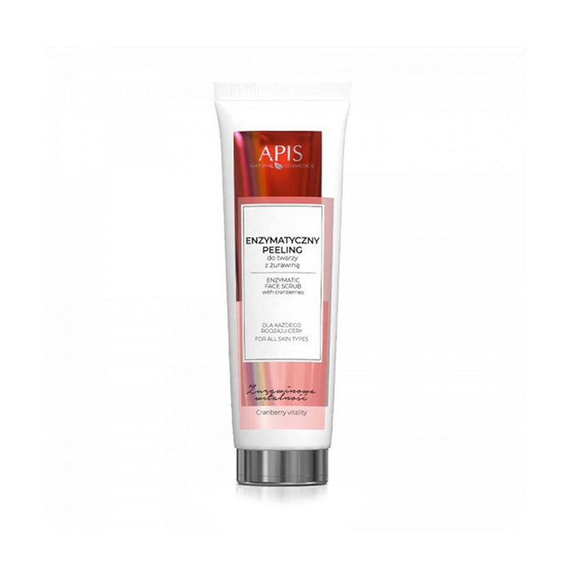 Apis cranberry vitality, enzymatic face scrub with cranberry, 100 ml
