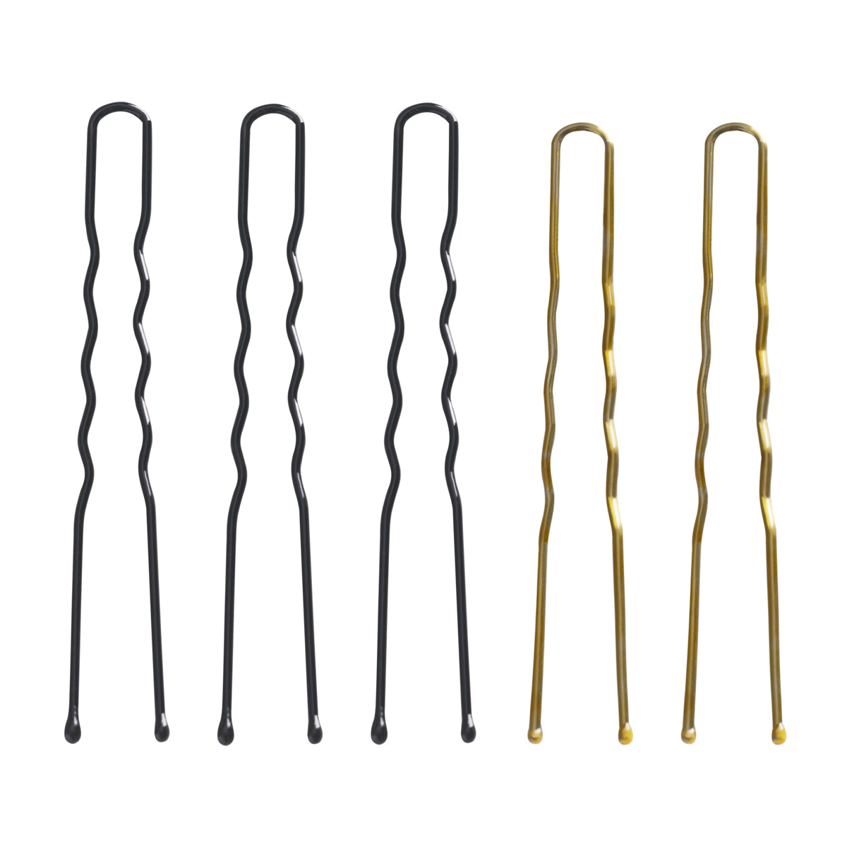 HAIRDRESSING BUNS FOR HAIR E-56 200 PCS. MIX