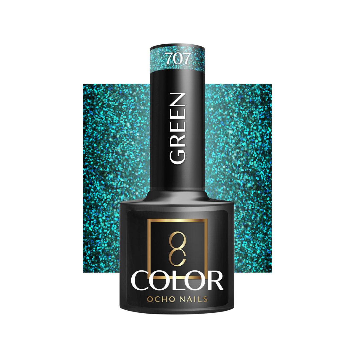 OCHO NAILS Hybrid nail polish green 707 -5 g